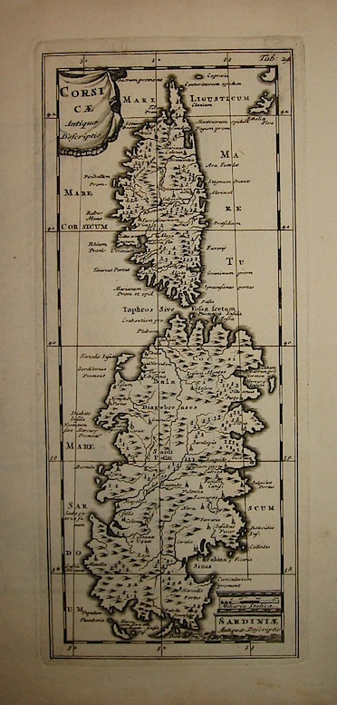 Cluver Philipp (Cluverius Philippus) Corsicae antiquae descriptio. Sardiniae antiquae descriptio 1678 Braunschweig 